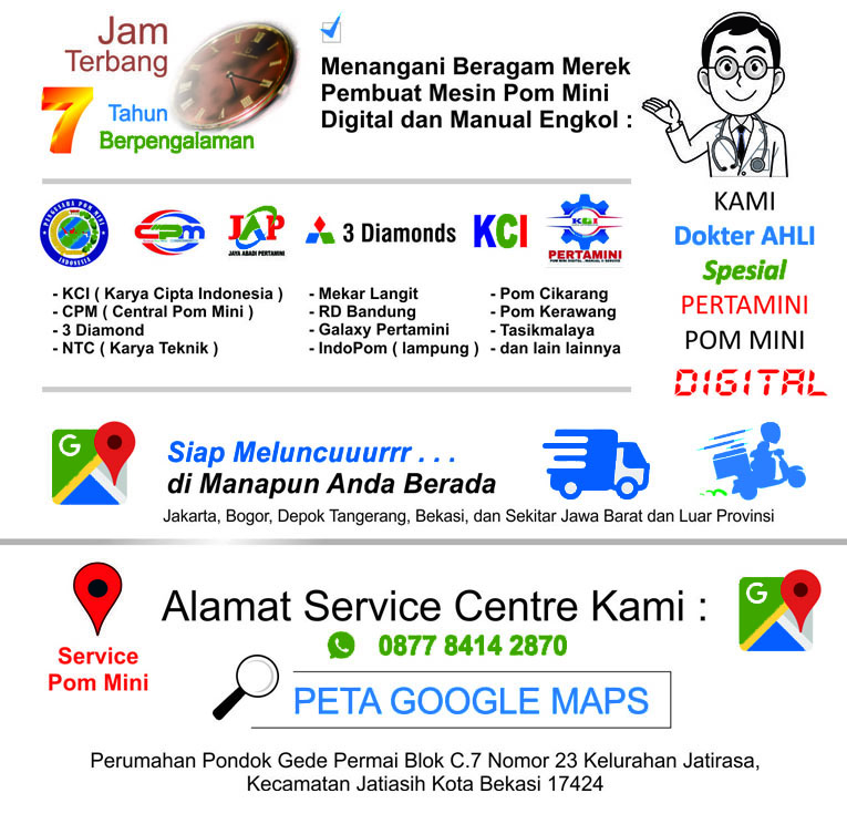 service pom mini terdekat